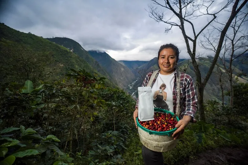 Caficultora en Quillabamba